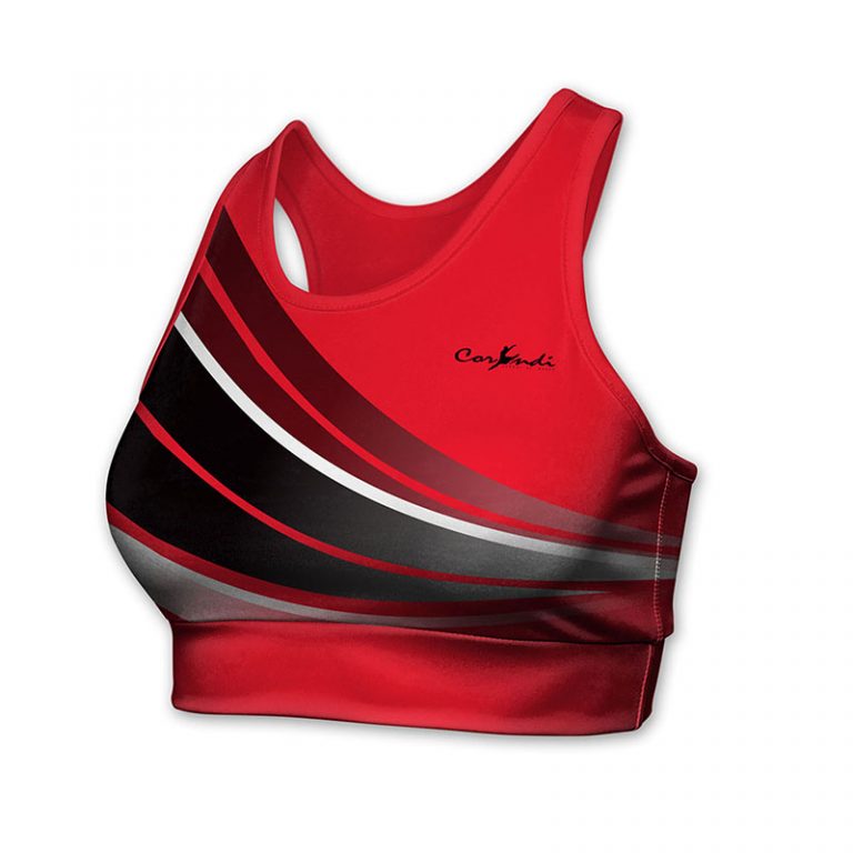 Custom Dancewear Racerback Crop - Red Oak Teamwear