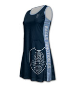 Round Neck Hybrid Netball Dress 160x180 Round Neck Hybrid Netball Dress 160x180