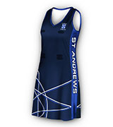V-Neck Hybrid Netball Dress 160x180 V-Neck Hybrid Netball Dress 160x180