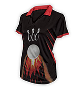 Ten Pin Bowling Ladies Polo 160x180