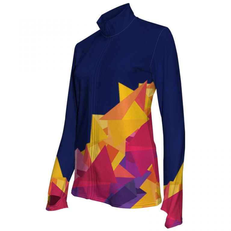 Gymnastics Activewear Jacket Red Oak Teamwear