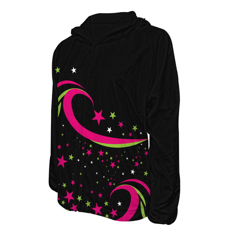Custom Dancewear Track Jackets with Hood 028 Custom Dancewear Track Jackets with Hood 028