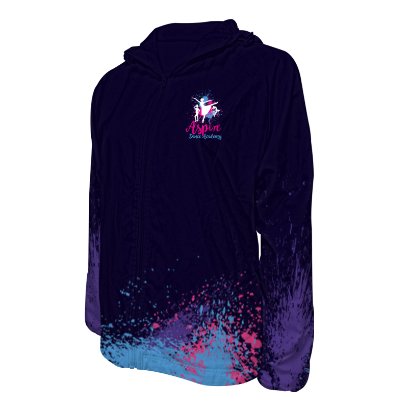 Custom Dancewear Track Jackets with Hood 029 Custom Dancewear Track Jackets with Hood 029