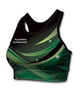 Ladies Gymnastics Racerback Crop 009