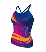 Ladies Gymnastics Tank Singlet 018