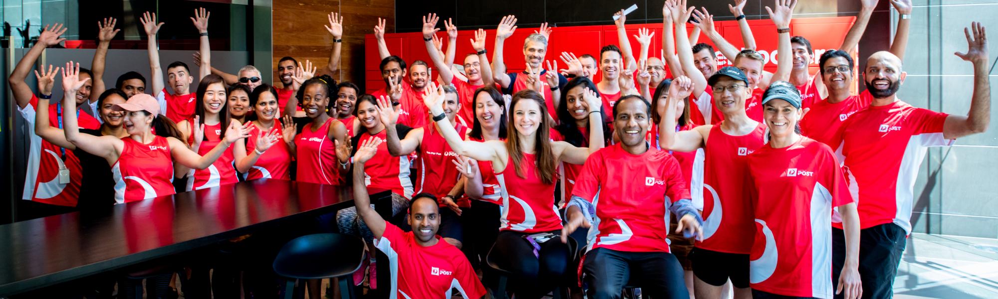 Australia Post - Corporate Running Singlets Melbourne
