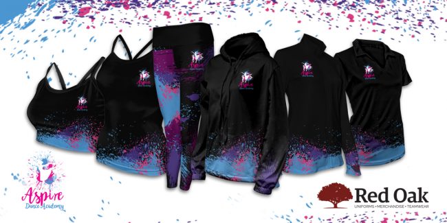 Aspire Dance Banner Custom Dance Uniform Toowoomba