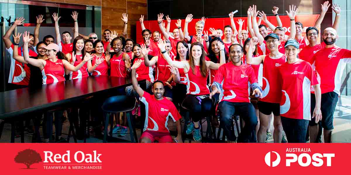Australia Post_ Redoak Custom Corporate Running Singlets