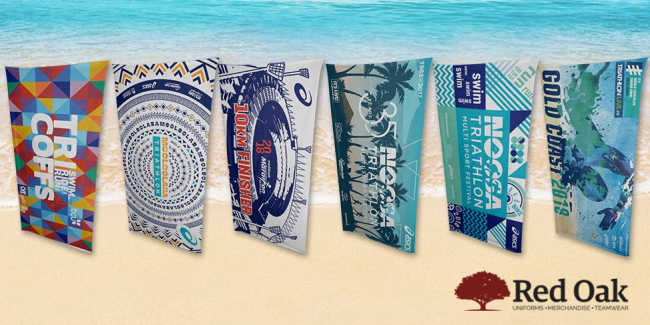 custom printed towels