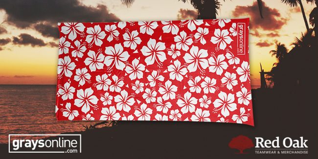 Graysonline Beach Towel_ Banner Promotional Beach Towels
