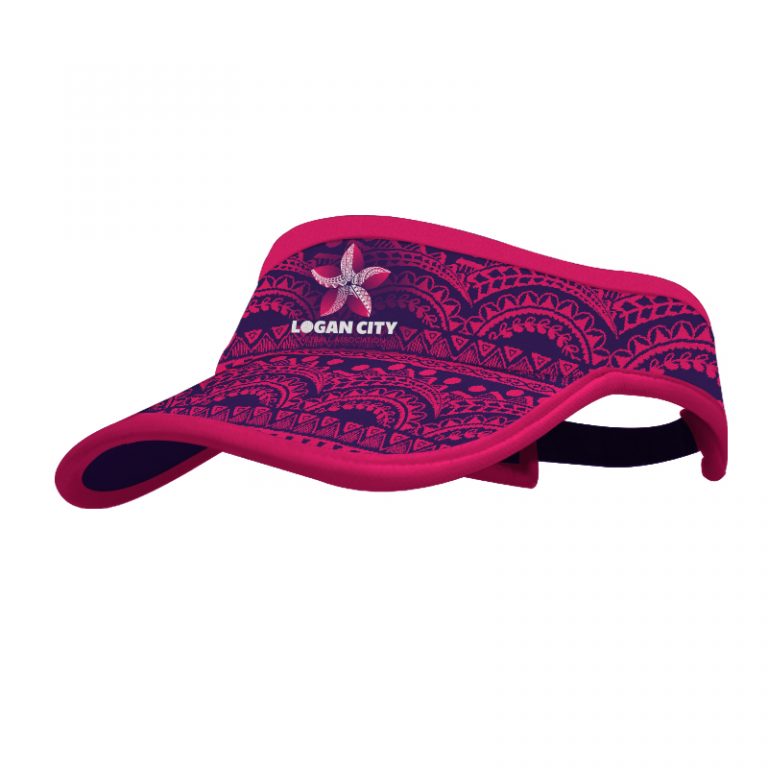 Soft Peak Visor Red Oak Teamwear