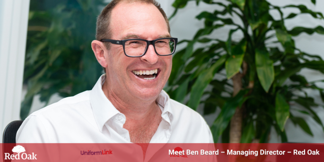 Meet Ben Beard, Managing Director, Red Oak Teamwear.